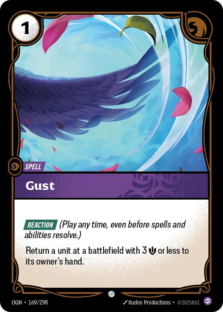Gust FOIL Riftbound Origins 169/298
