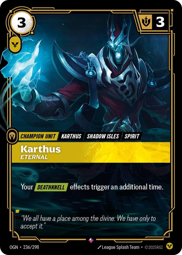 Karthus Eternal Riftbound Origins 236/298