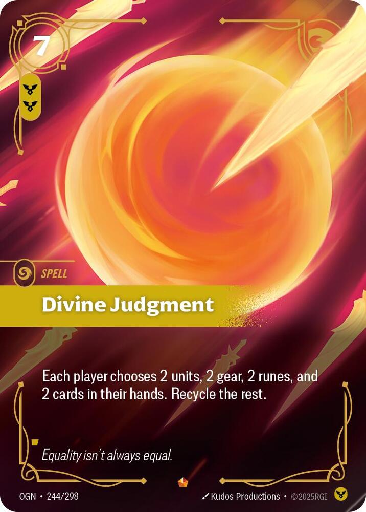 Divine Judgment Riftbound Origins 244/298