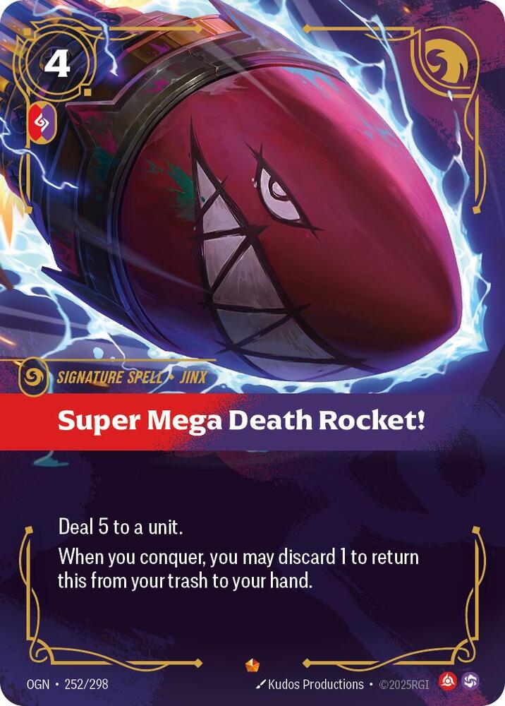 Super Mega Death Rocket! Riftbound Origins 252/298