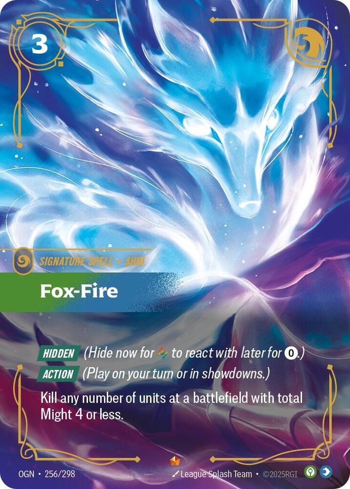 Fox-Fire Riftbound Origins 256/298