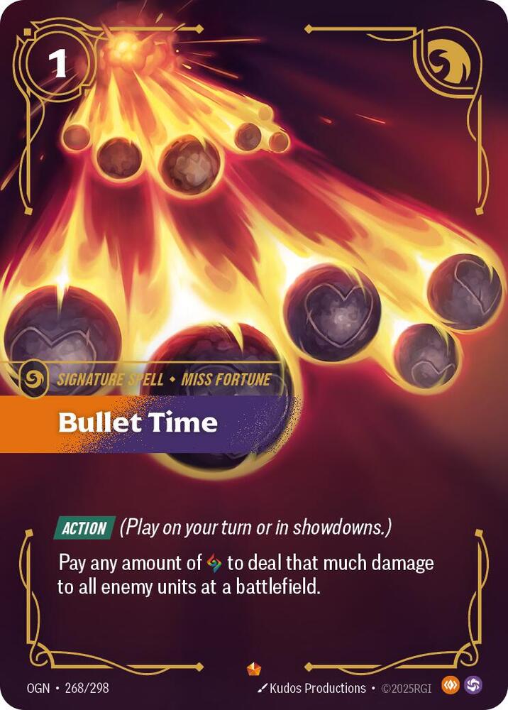 Bullet Time Riftbound Origins 268/298