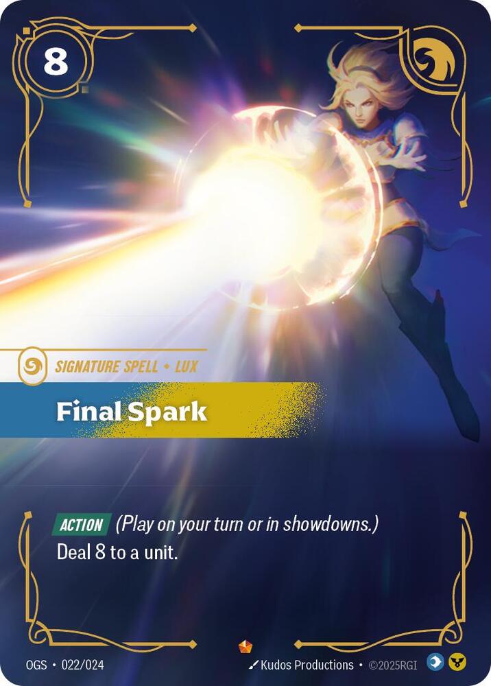 Final Spark Riftbound Origins Proving Grounds 022/024