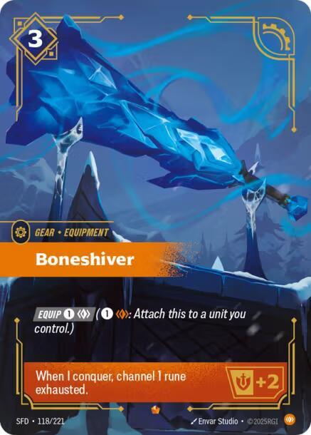 Boneshiver Riftbound Spiritforged 118/221
