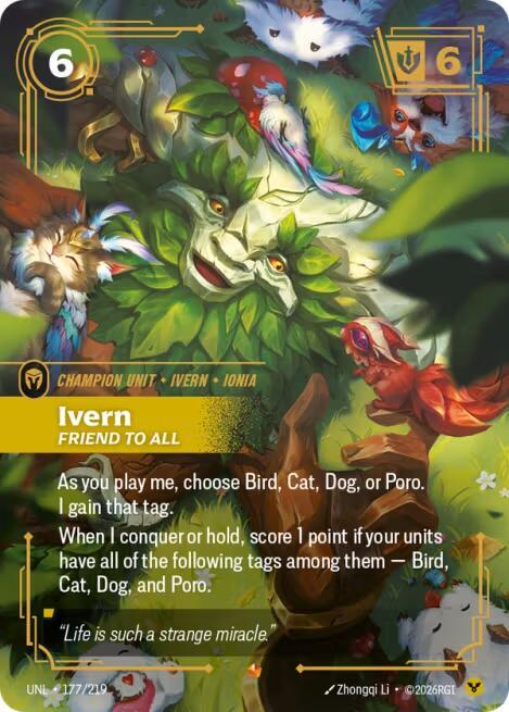 Ivern Friend To All Riftbound Unleashed 177/219