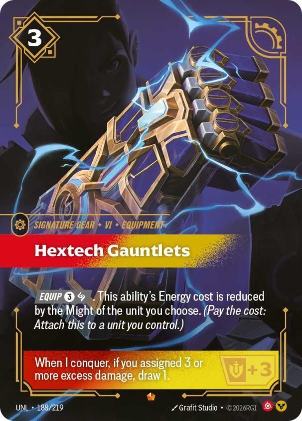 Hextech Gauntlets Riftbound Unleashed 188/219