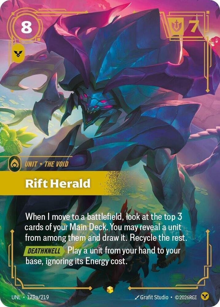 Rift Herald Alternate Art Riftbound Unleashed 179a/219