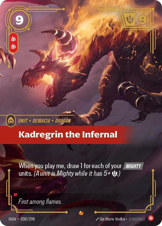 Kadregrin the Infernal Riftbound Origins 038/298