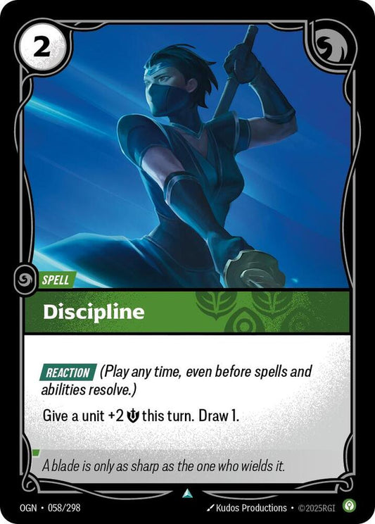 Discipline FOIL Riftbound Origins 058/298