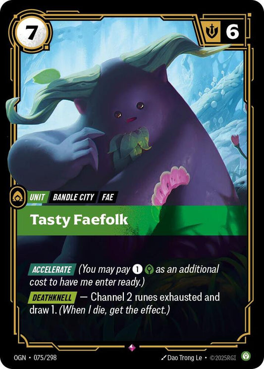 Tasty Faefolk Riftbound Origins 075/298