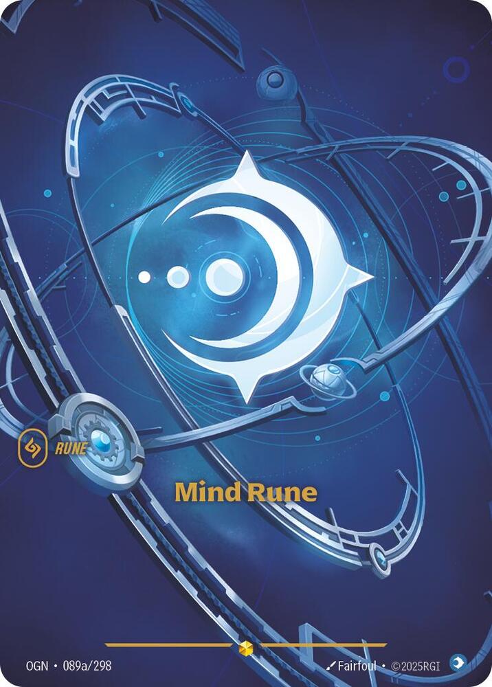 Mind Rune Alternate Art Riftbound Origins 089a/298