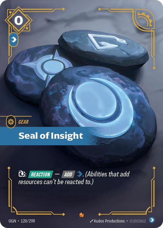 Seal of Insight Riftbound Origins 120/298