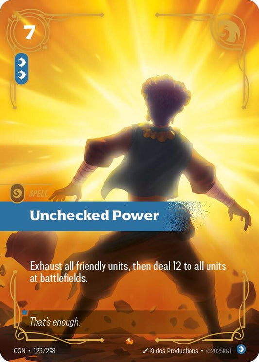 Unchecked Power Riftbound Origins 123/298