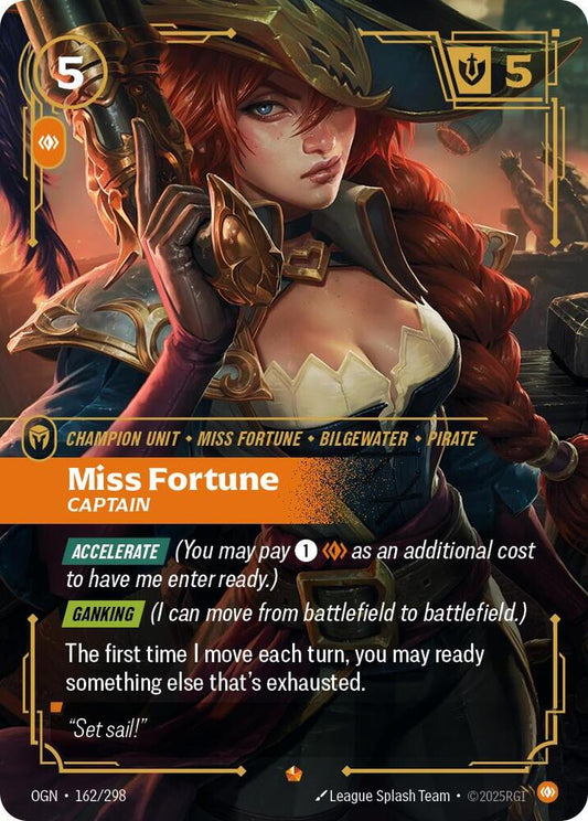 Miss Fortune Captain Riftbound Origins 162/298