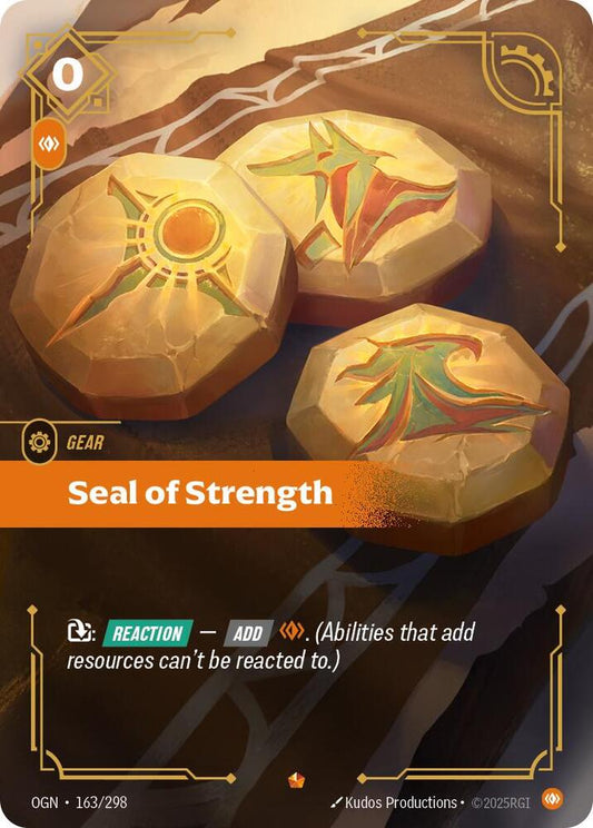 Seal of Strength Riftbound Origins 163/298