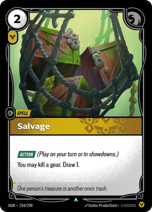 Salvage FOIL Riftbound Origins 224/298