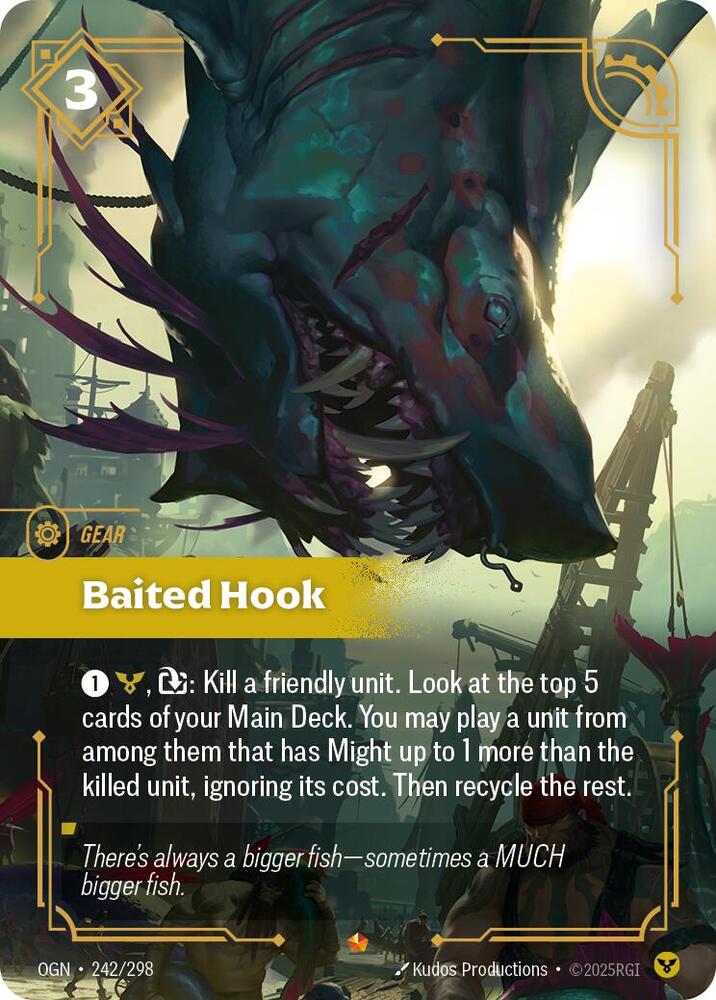 Baited Hook Riftbound Origins 242/298