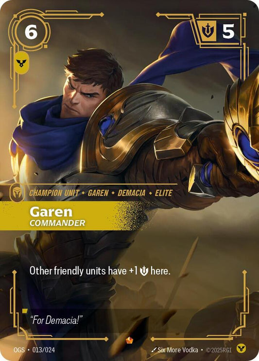 Garen Commander Riftbound Origins Proving Grounds 013/024