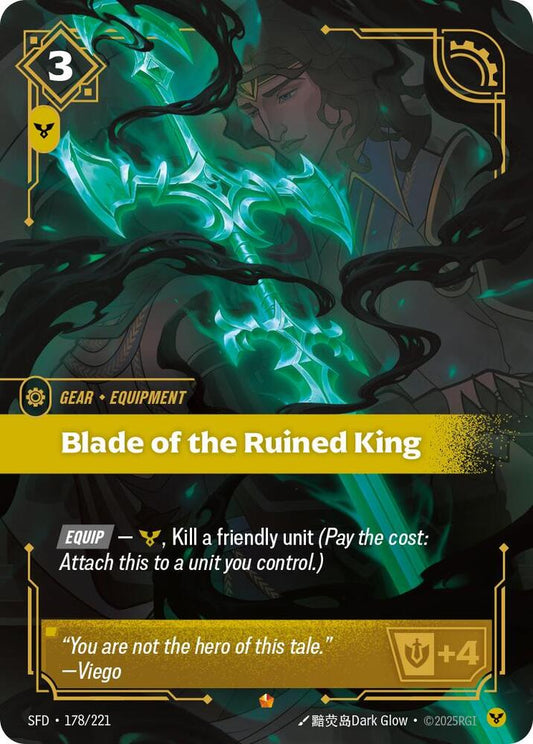 Blade of the Ruined King Riftbound Spiritforged 178/221