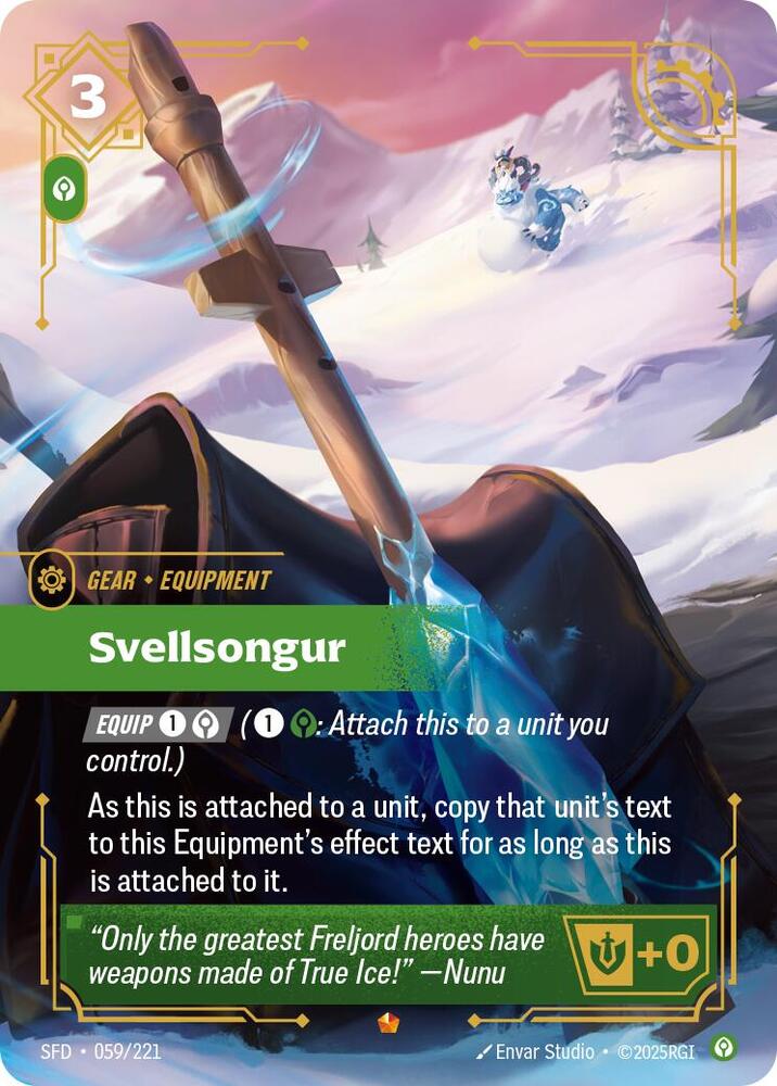 Svellsongur Riftbound Spiritforged 059/221