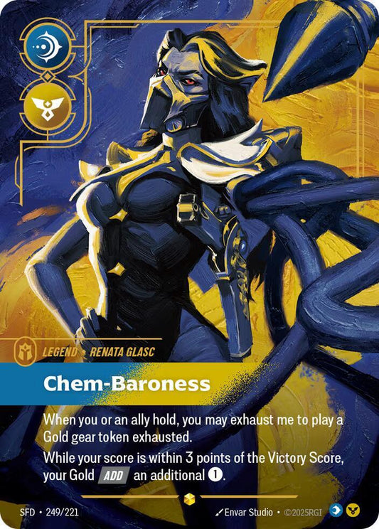 Renata Glasc Chem-Baroness Overnumbered Riftbound Spiritforged 249/221