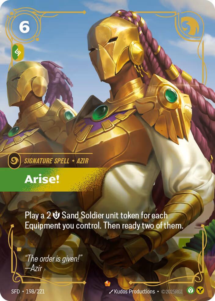 Arise! Riftbound Spiritforged 198/221