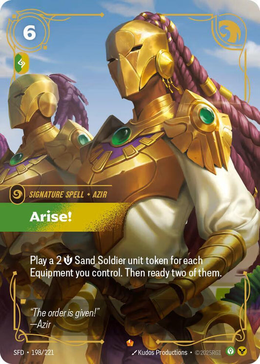 Arise! Riftbound Spiritforged 198/221