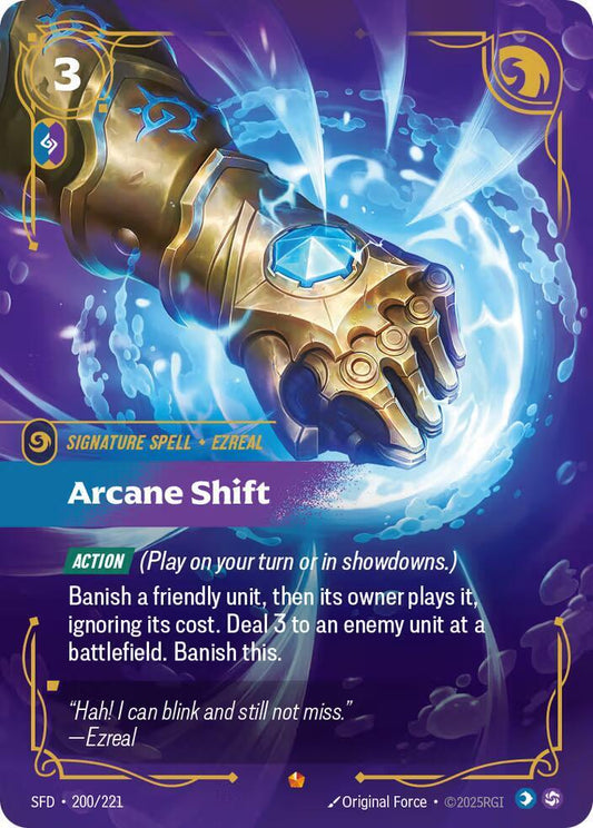 Arcane Shift Riftbound Spiritforged 200/221