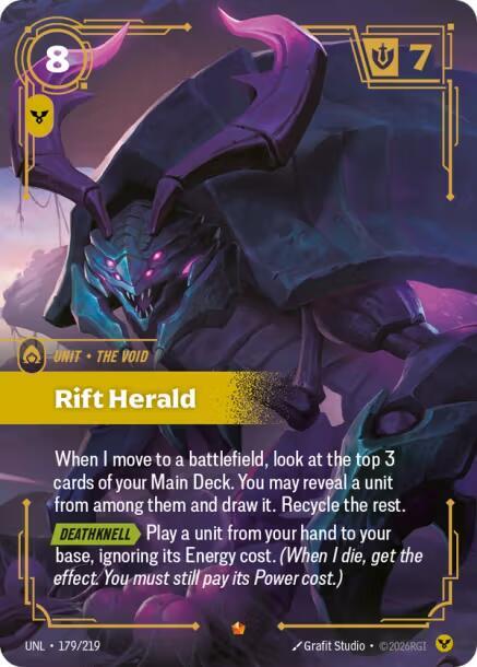Rift Herald Riftbound Unleashed 179/219