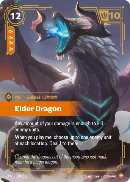 Elder Dragon Riftbound Unleashed 118/219