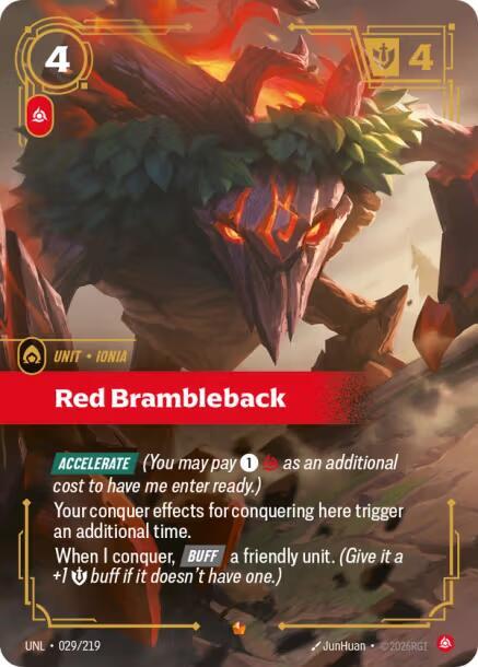 Red Brambleback Riftbound Unleashed 029/219
