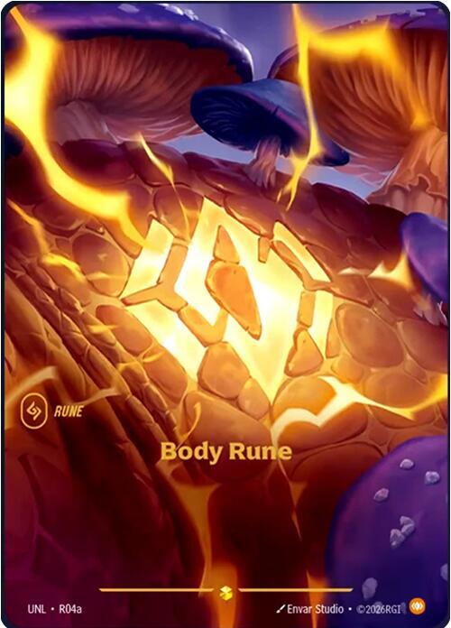 Body Rune Alternate Art Riftbound Unleashed R04a
